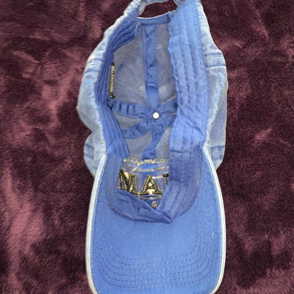 Blue Miami baseball cap - Picture 2 of 4